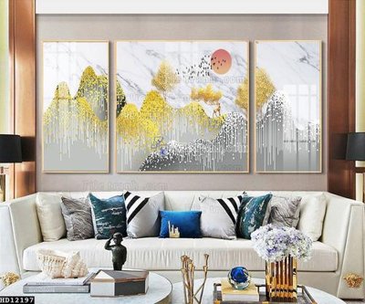 File ảnh File tranh hiện đại pha lê gương HD12197 (gốc) in poster