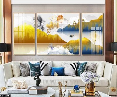 Tải file File tranh hiện đại pha lê gương HD12241 (ảnh gốc) file TIFF