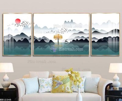 Tải file File tranh hiện đại pha lê gương HD12245 (gốc) làm file tranh quảng cáo
