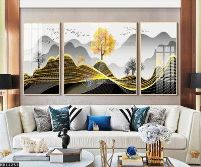 File gốc in ấn File tranh hiện đại pha lê gương HD12253 (sẵn sàng tải về)