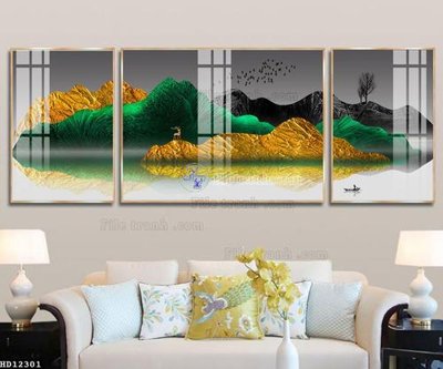 Download file tranh PSD File tranh hiện đại pha lê gương HD12301 để chỉnh sửa