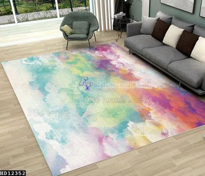 File tranh File tranh hiện đại pha lê gương HD12352 (bản gốc) in lụa dán tường