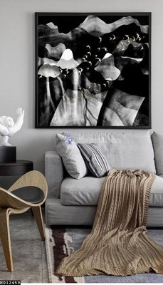 File in ấn cao cấp File tranh hiện đại pha lê gương HD12459 (file gốc)