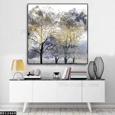 Download file File tranh hiện đại pha lê gương HD12460 (chất lượng in ấn)