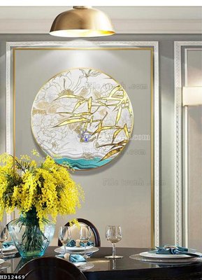 Chi tiết file ảnh File tranh hiện đại pha lê gương HD12469 sắc nét