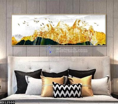 File gốc File tranh hiện đại pha lê gương HD12500 (PSD/TIFF) độ phân giải cao