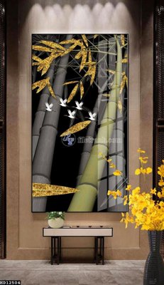 File tranh quảng cáo File tranh hiện đại pha lê gương HD12504 (file gốc) chuyên nghiệp