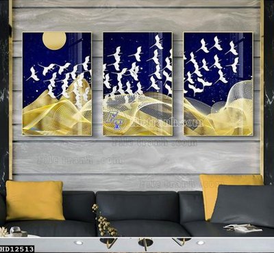 Tải file File tranh hiện đại pha lê gương HD12513 (PSD) cho in tranh kính