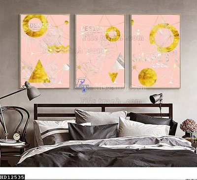 File gốc File tranh hiện đại pha lê gương HD12535 (thiết kế) độc quyền