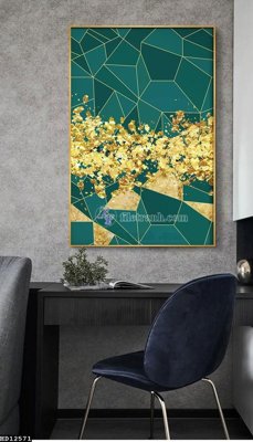 File in ấn chuyên nghiệp File tranh hiện đại pha lê gương HD12571 (file gốc)