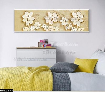 File tranh File tranh hiện đại pha lê gương HD12587 (ảnh gốc) in trần nhà