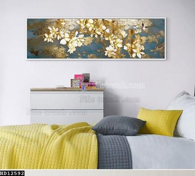 File gốc File tranh hiện đại pha lê gương HD12592 (in lụa) tranh thuận buồm