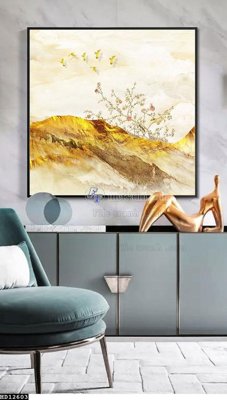 Ảnh gốc File tranh hiện đại pha lê gương HD12603 (độ nét cao) in tráng gương