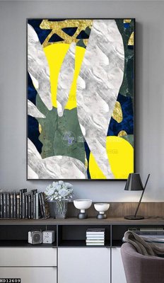 File tranh gốc File tranh hiện đại pha lê gương HD12609 (bản quyền) độc đáo