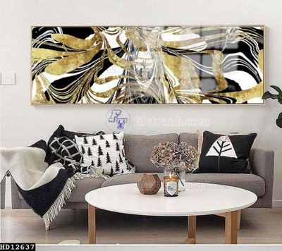 File gốc File tranh hiện đại pha lê gương HD12637 (in tráng gương) sang trọng