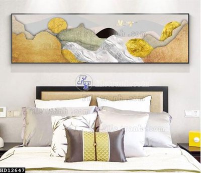 Download file gốc File tranh hiện đại pha lê gương HD12647 (in mica) 3D