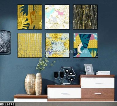 Tải file gốc File tranh hiện đại pha lê gương HD12676 (bản PSD) còn layer