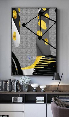 File ảnh gốc File tranh hiện đại pha lê gương HD12700 (chuyên in mica)