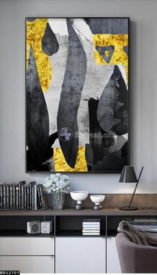 Ảnh gốc File tranh hiện đại pha lê gương HD12707 (độ nét cao) in mica