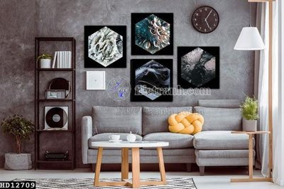 File in mica File tranh hiện đại pha lê gương HD12709 (bản gốc) siêu trong