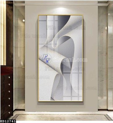 Mua file gốc File tranh hiện đại pha lê gương HD12741 (PSD) tại Filetranh.com