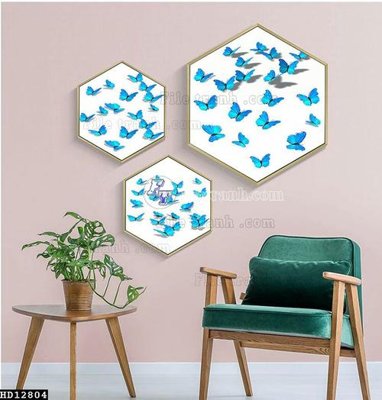 File gốc File tranh hiện đại pha lê gương HD12804 (dành cho trang trí nội thất)