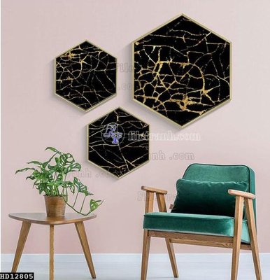 File gốc File tranh hiện đại pha lê gương HD12805 (in ấn) không giới hạn