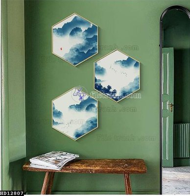 File PSD File tranh hiện đại pha lê gương HD12807 (gốc) cho in quảng cáo