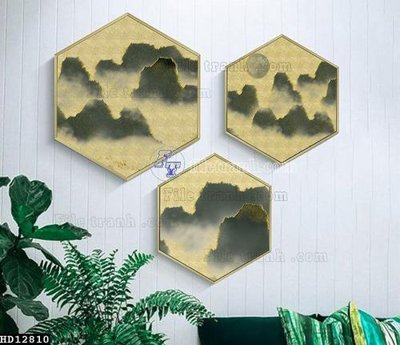 File gốc File tranh hiện đại pha lê gương HD12810 (trang trí) phòng ngủ