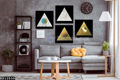 File tranh gốc File tranh hiện đại pha lê gương HD12830 (bản đẹp) độc quyền