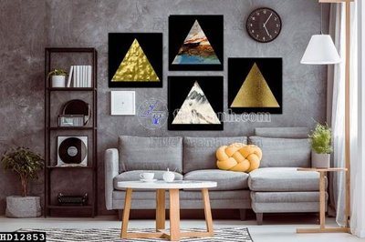 File gốc File tranh hiện đại pha lê gương HD12853 (trang trí) phòng ngủ