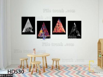 File gốc File tranh hiện đại pha lê gương HD12864 (PNG) trong suốt (transparent)