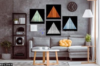 File gốc File tranh hiện đại pha lê gương HD12869 (chuẩn CMYK) cho nhà in