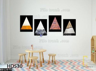 File gốc File tranh hiện đại pha lê gương HD12870 (phong cách) tối giản