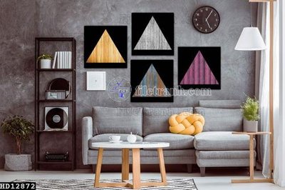 File in trần File tranh hiện đại pha lê gương HD12872 (bản gốc) đại dương