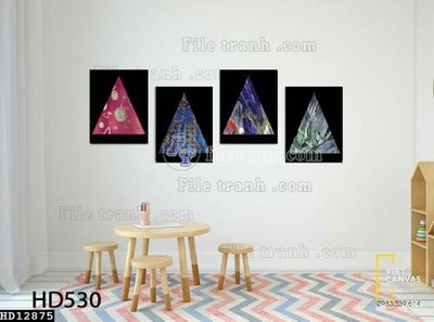 File in mica File tranh hiện đại pha lê gương HD12875 (ảnh gốc) đẹp