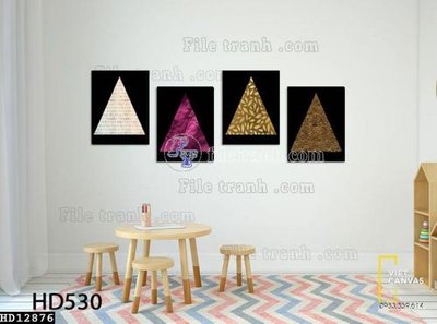 File gốc File tranh hiện đại pha lê gương HD12876 (thiết kế) cho in ấn