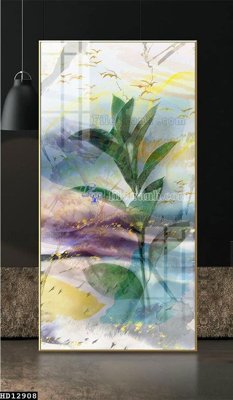 File tranh in tráng gương File tranh hiện đại pha lê gương HD12908 (siêu nét)