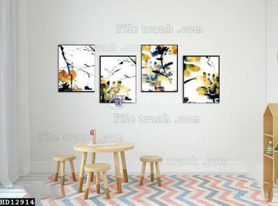 Tải file gốc File tranh hiện đại pha lê gương HD12914 (in bạt) quảng cáo