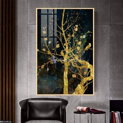 File gốc File tranh hiện đại pha lê gương HD12932 (in ấn) không giới hạn