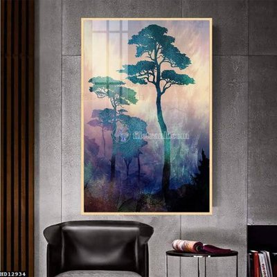 File tranh PSD File tranh hiện đại pha lê gương HD12934 chất lượng cao