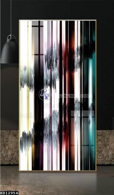 File gốc File tranh hiện đại pha lê gương HD12954 (chuẩn màu) cho in offset