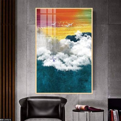 Tải file PSD File tranh hiện đại pha lê gương HD13021 (nguyên layer) để in