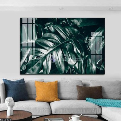 File tranh File tranh hiện đại pha lê gương HD13026 (gốc) chủ đề thành phố