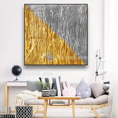 File gốc File tranh hiện đại pha lê gương HD13037 (in lụa) hoa văn cổ điển