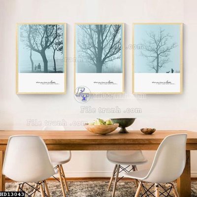 File tranh File tranh hiện đại pha lê gương HD13043 (gốc) in backlit film