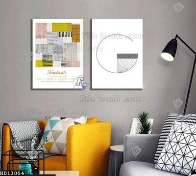 File tranh gốc File tranh hiện đại pha lê gương HD13054 (bản đẹp) độc quyền