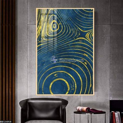 File tranh File tranh hiện đại pha lê gương HD13058 (bản gốc) in canvas