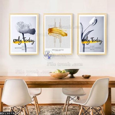 Ảnh gốc File tranh hiện đại pha lê gương HD13079 (nét căng) in mica