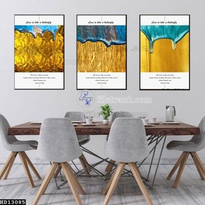 File tranh File tranh hiện đại pha lê gương HD13085 (ảnh gốc) in trần 3D